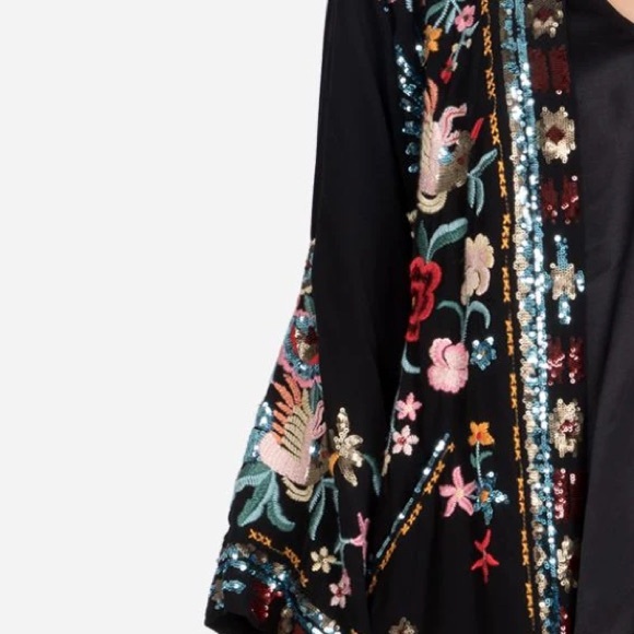 JOHNNY WAS HEWEY KIMONO JACKET- L- NWT - Picture 2 of 9